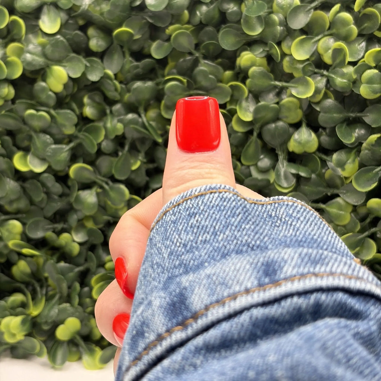 Cherry Bomb Solid Red Nails | Bright Summer Manicure | Premium Gel - X Tips - E. Jo Nails
