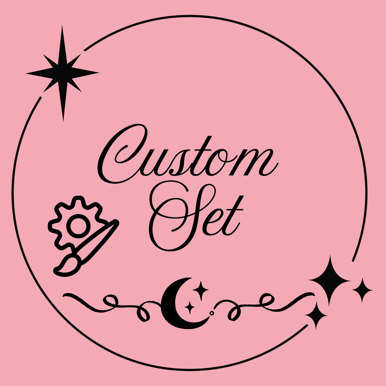 Custom Press - On Set - E. Jo Nails