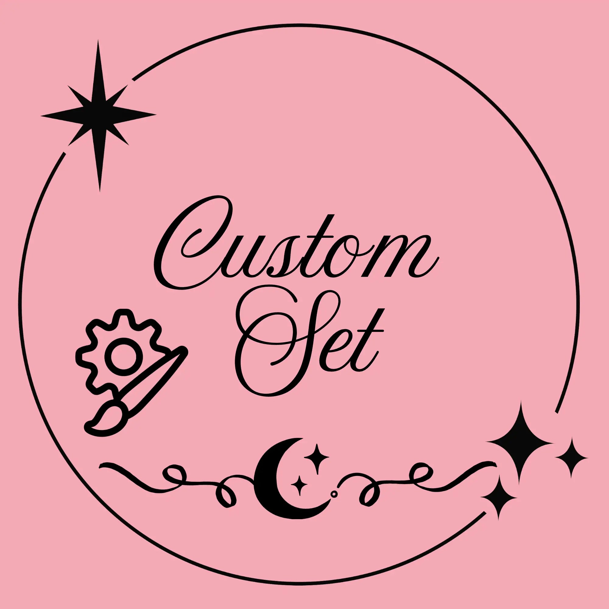 Custom Press - On Set - E. Jo Nails