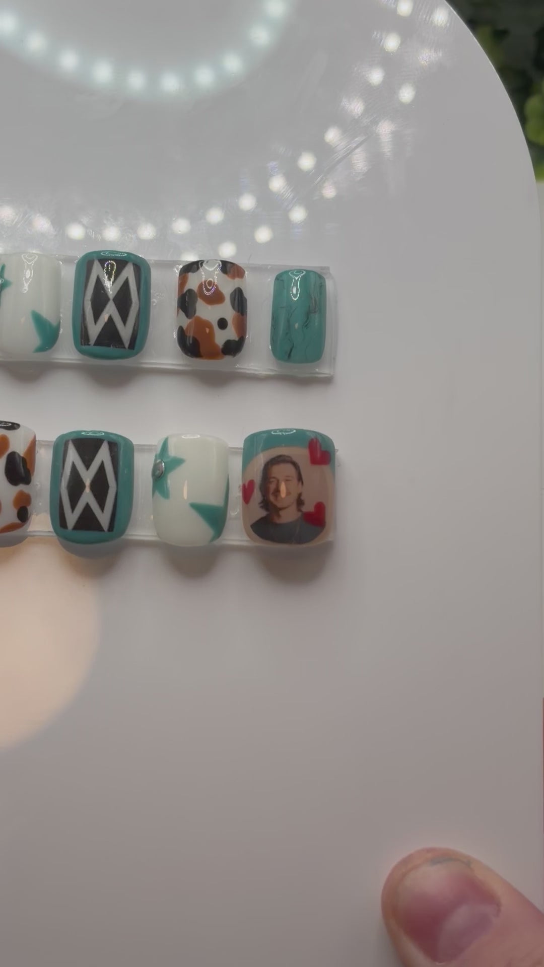 Wallen’s World | Morgan Wallen Concert Press-On Nails | Limited Edition Western Gel-X Tips