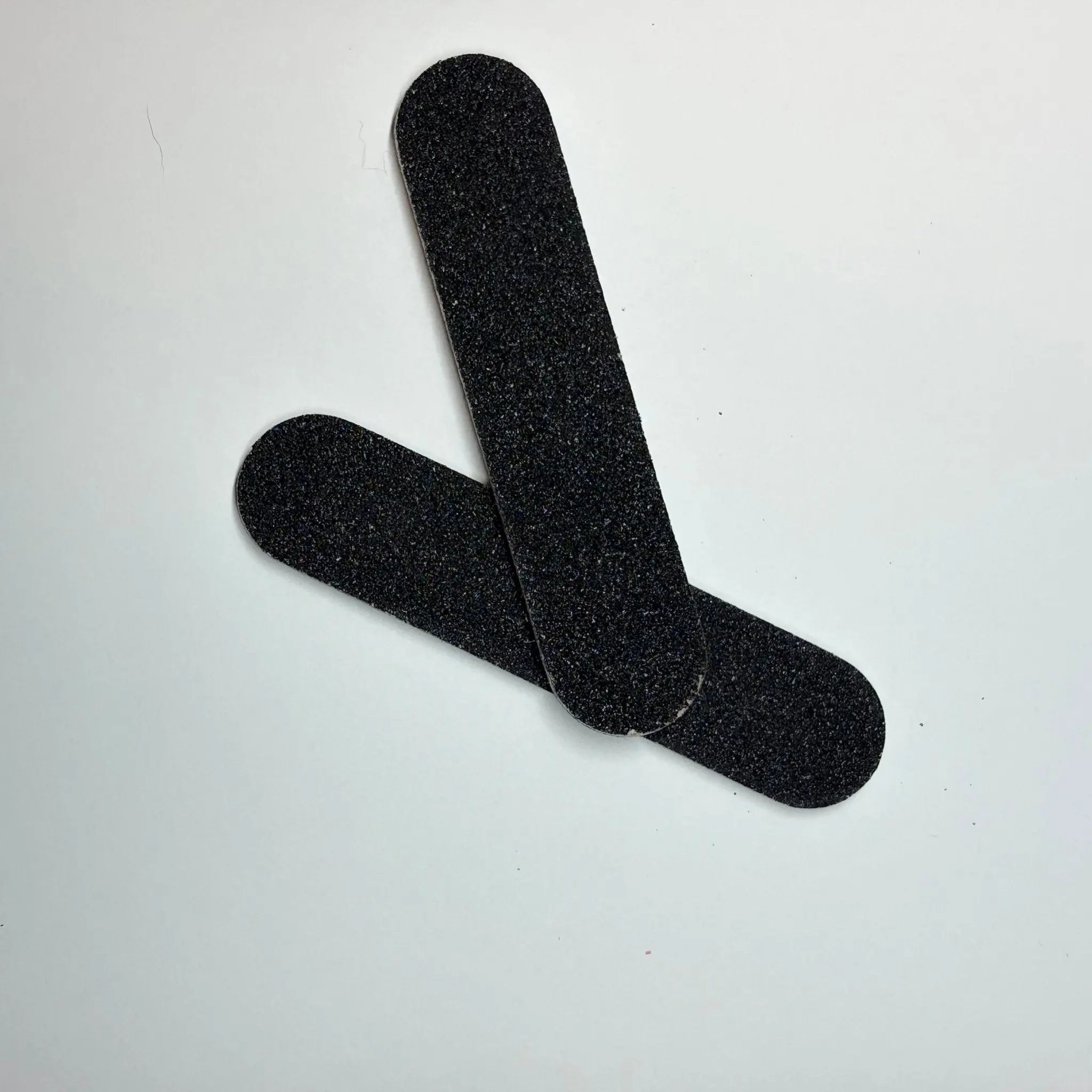 Professional 100/180 Grit Black Cushion Nail Files | 2 - Pack Durable Emery Boards for Manicures & Pedicures - E. Jo Nails