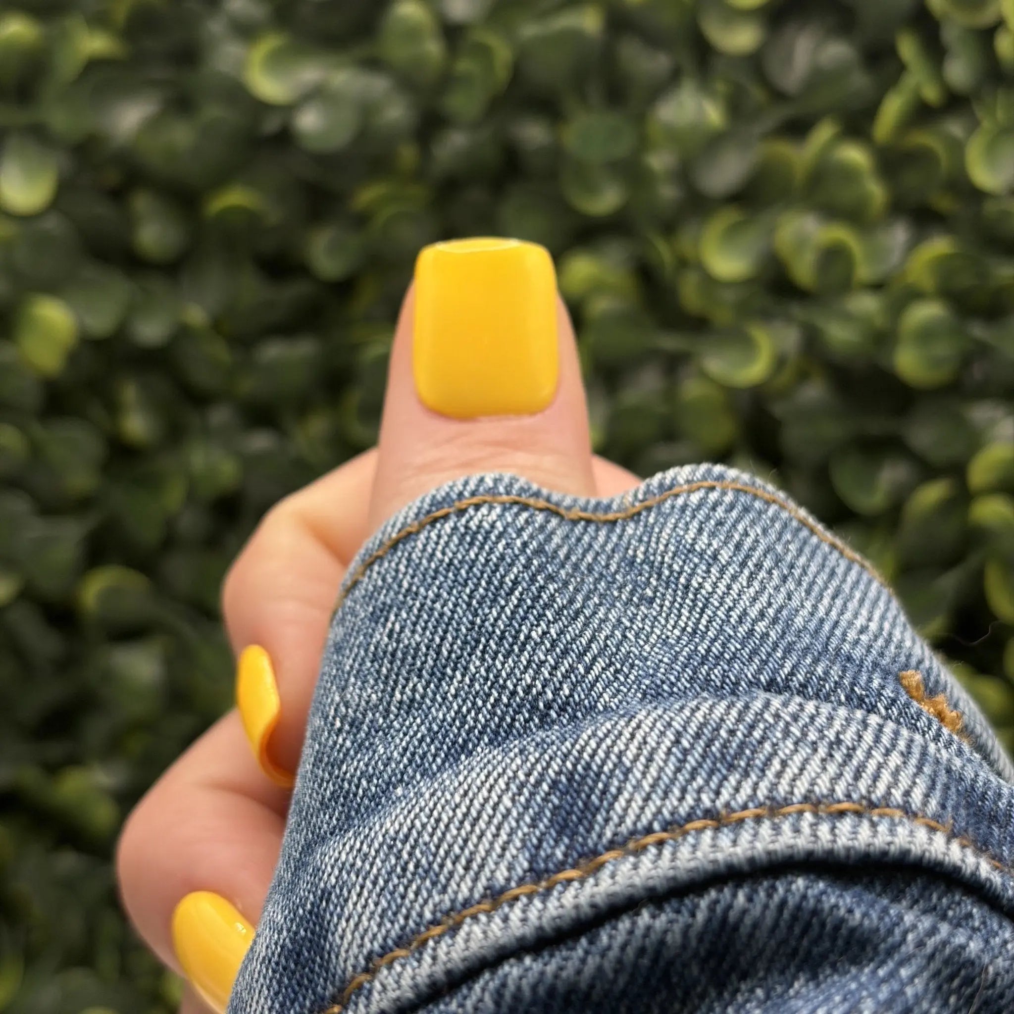Solar Flare Pastel Yellow Nails | Golden Hour Tan Enhancer | Ready to Ship | Gel - X Tips - E. Jo Nails