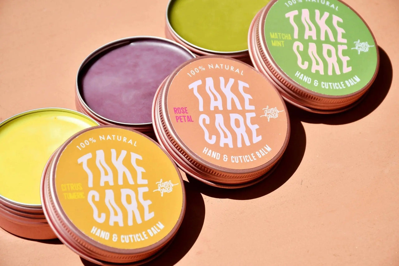 Take Care | Hand & Cuticle Balm | Citrus Turmeric Moisturizing Skin Repair (2 oz) - E. Jo Nails