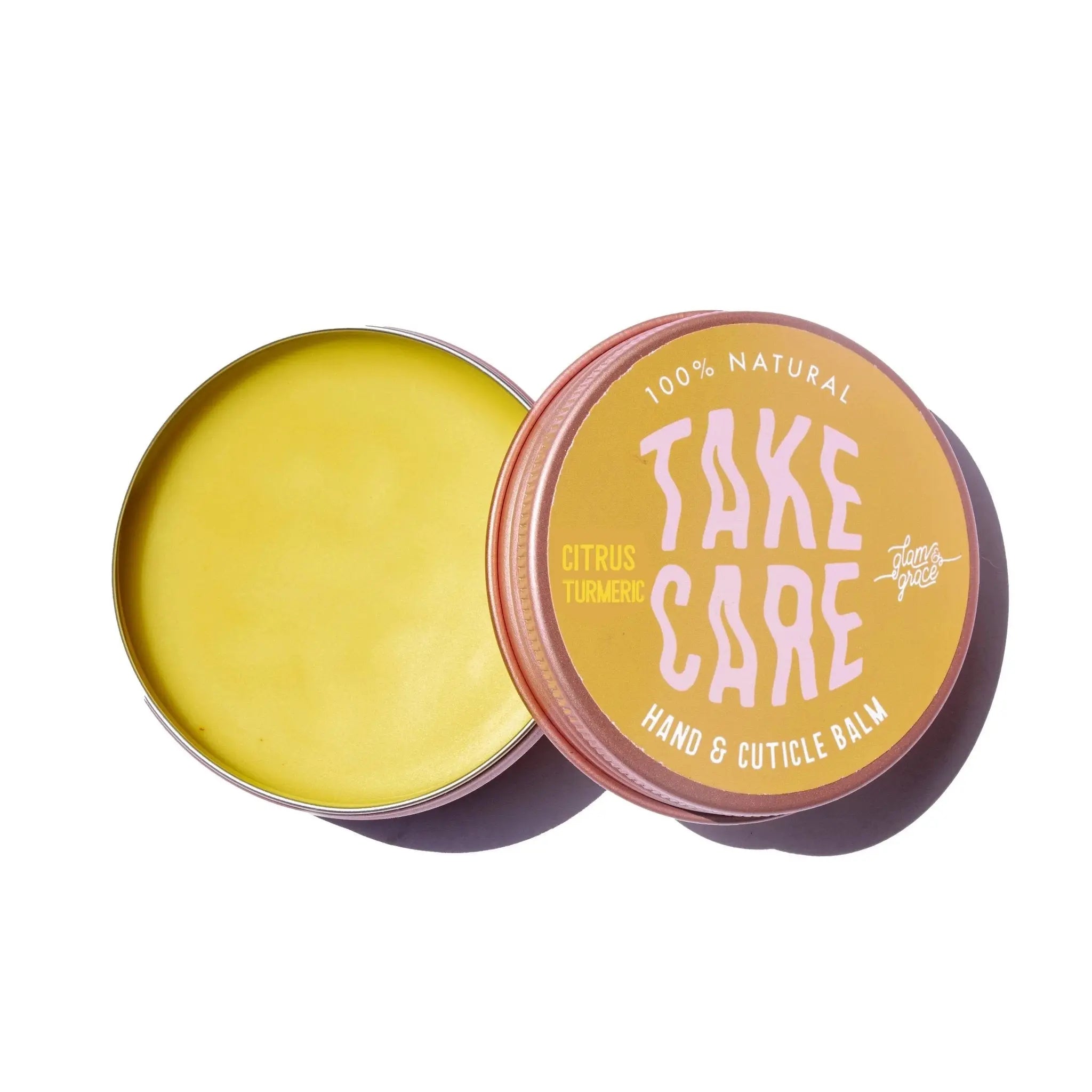 Take Care | Hand & Cuticle Balm | Citrus Turmeric Moisturizing Skin Repair (2 oz) - E. Jo Nails