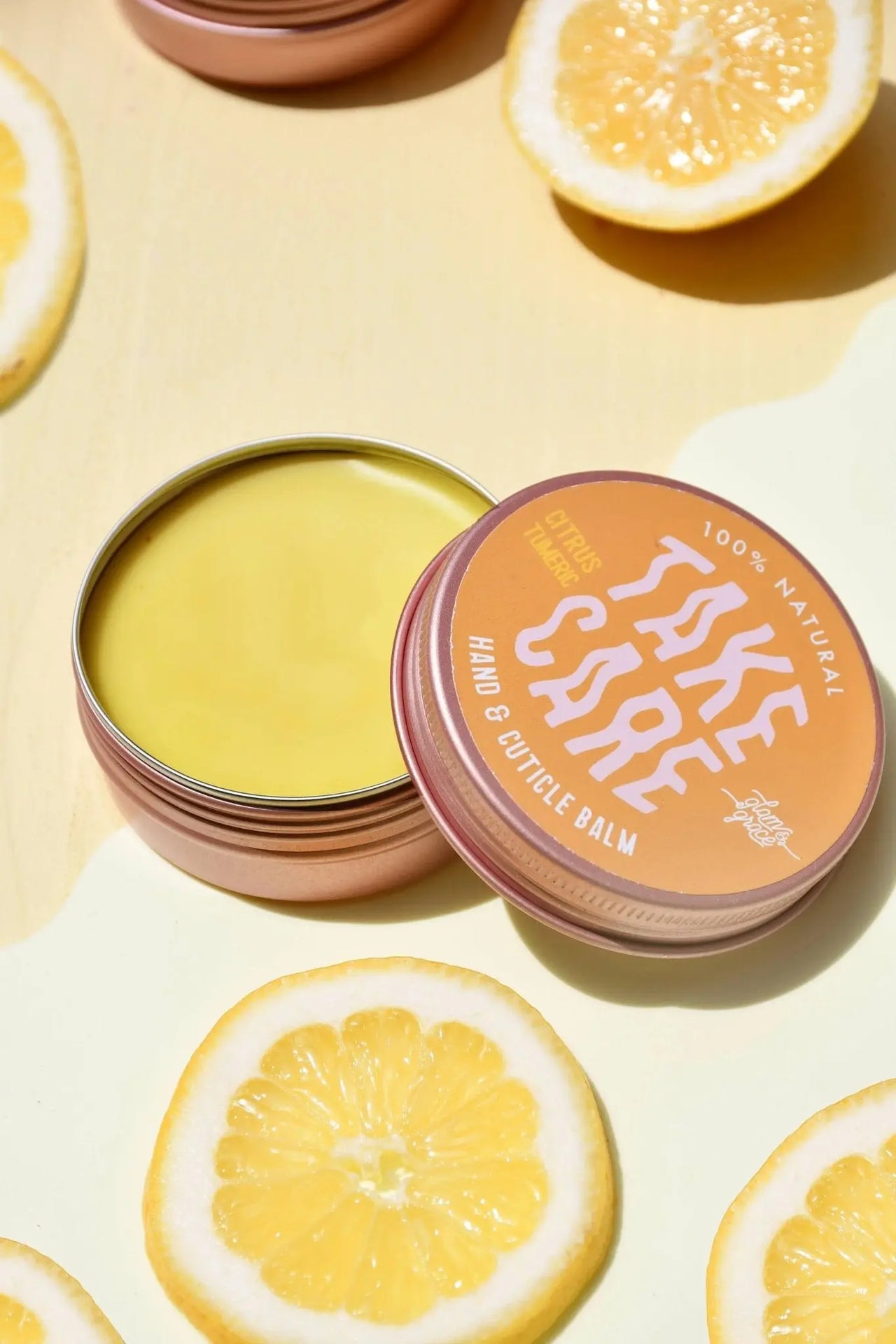Take Care | Hand & Cuticle Balm | Citrus Turmeric Moisturizing Skin Repair (2 oz) - E. Jo Nails