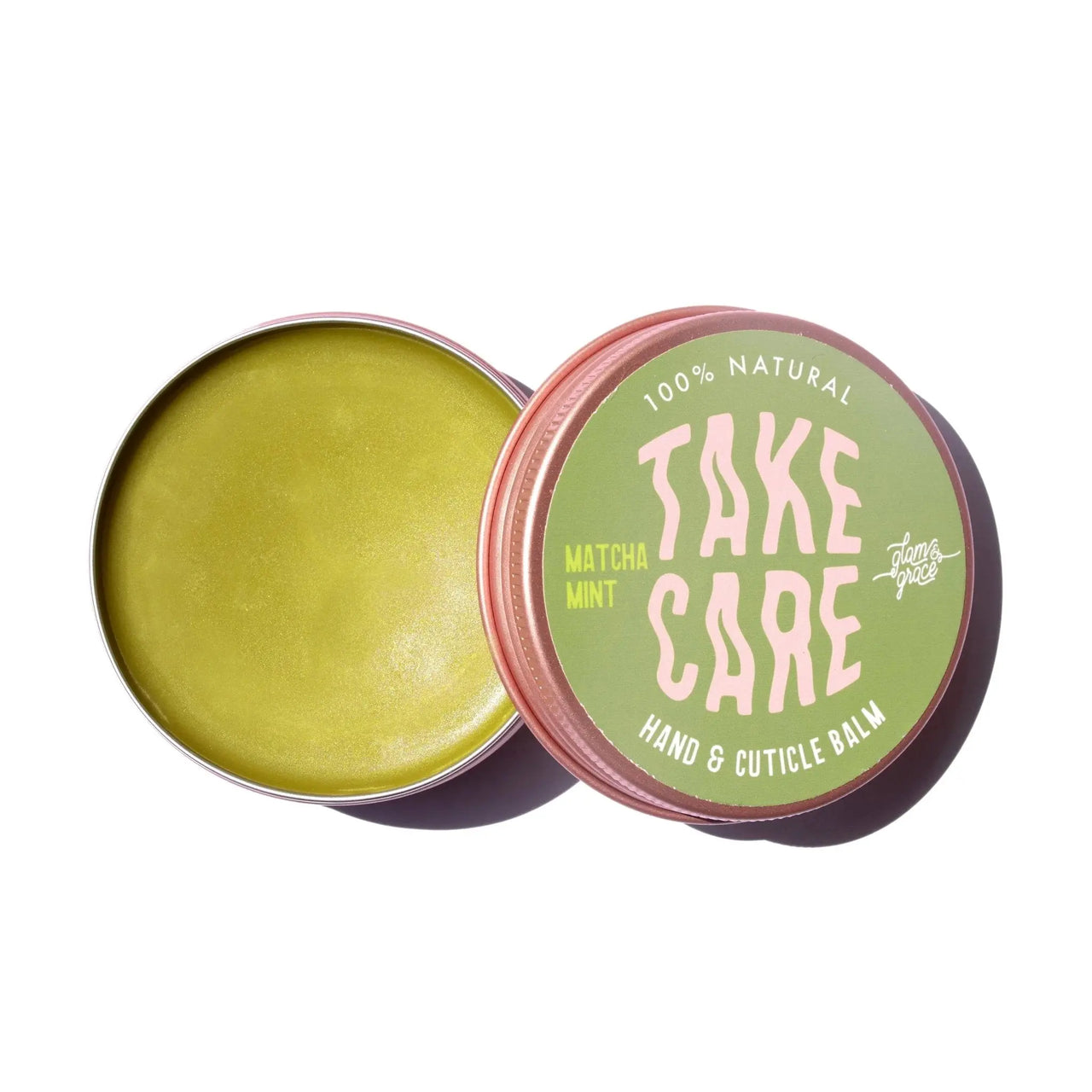 Take Care Natural Hand & Cuticle Balm | Matcha Mint Moisturizing Skin Repair (2 oz) - E. Jo Nails